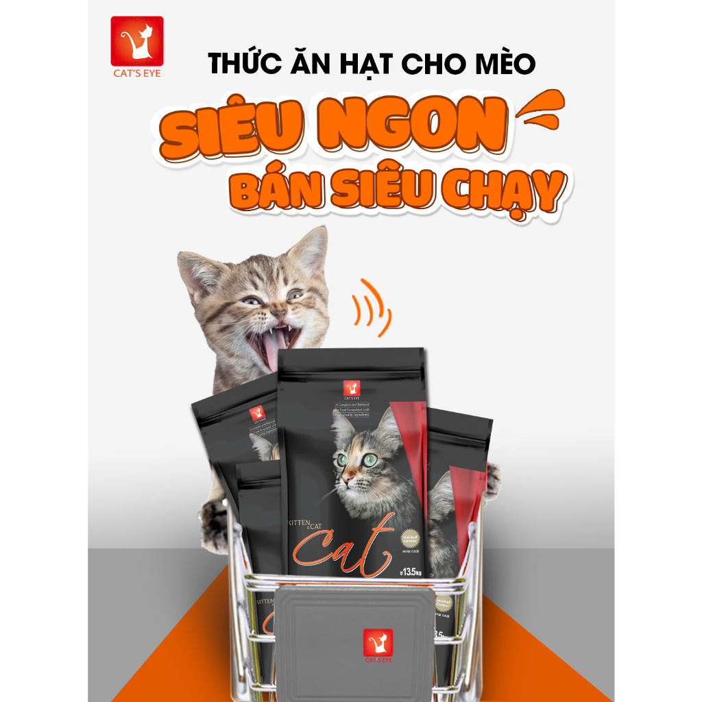 Thức ăn mèo CAT'S EYE 13.5kg