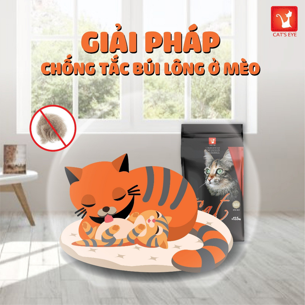 Thức ăn mèo CAT'S EYE 13.5kg