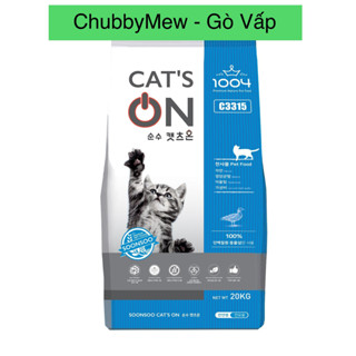 Hạt thức ăn mèo Cat's On 20kg-Chubby Mew