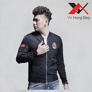 Áo Khoác Dù Bomber Pari Nam Nữ VV Hồng Diệp