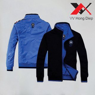 Áo Khoác Dù 2 Mặt Nam Nữ Cao Cấp Chống Nước VV Hồng Diệp