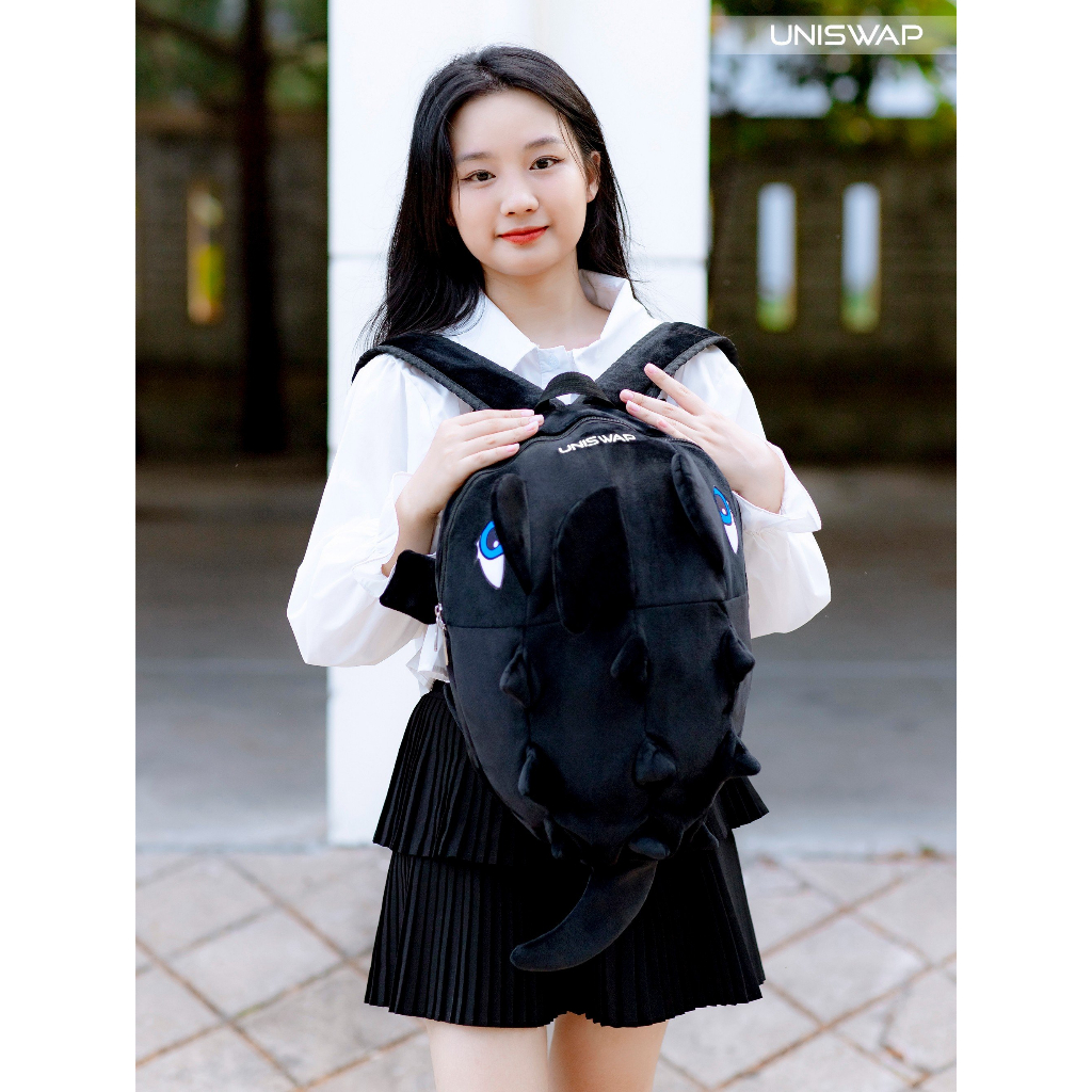 CẶP ĐI HỌC  SIÊU CUTE - VẢI NHUNG