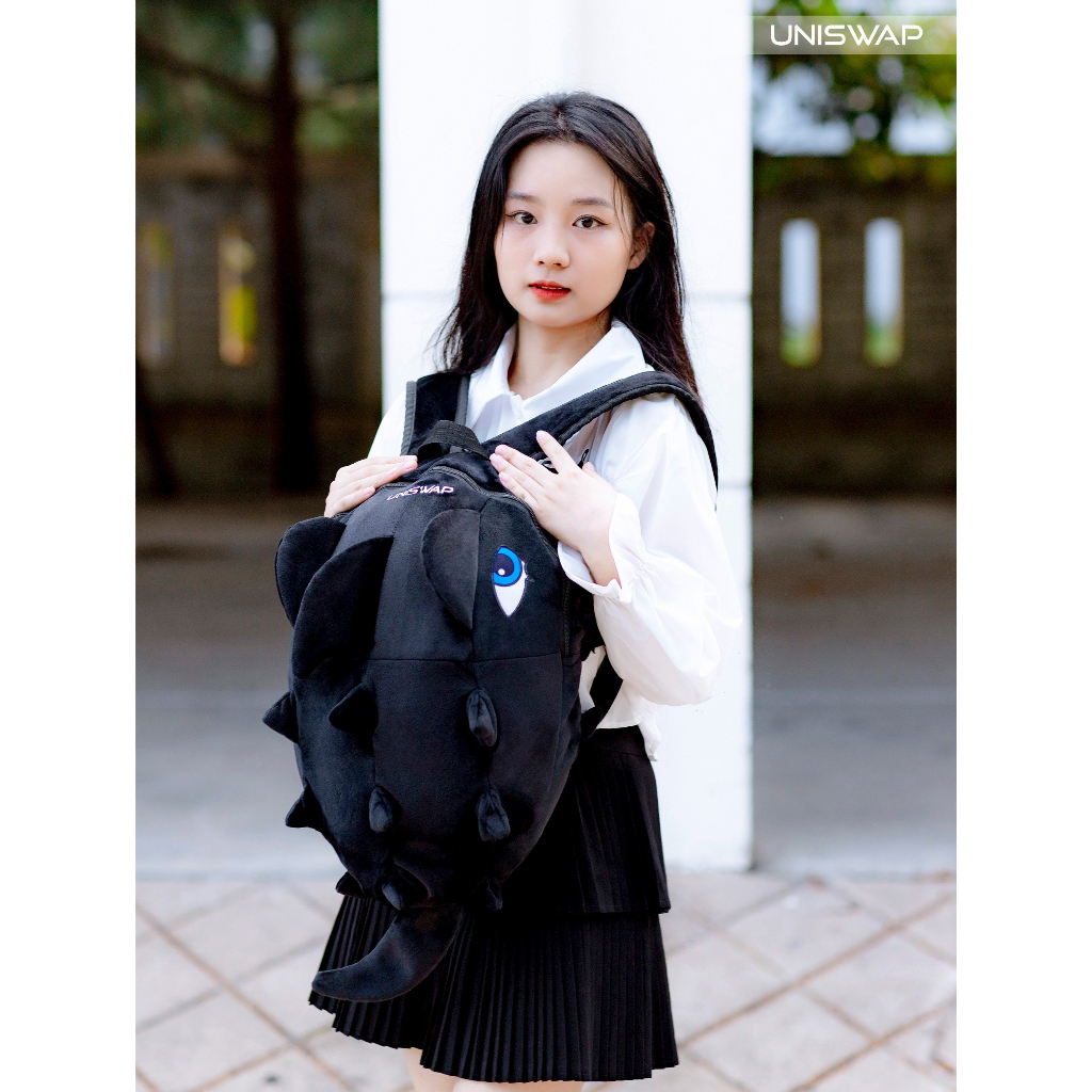 CẶP ĐI HỌC  SIÊU CUTE - VẢI NHUNG