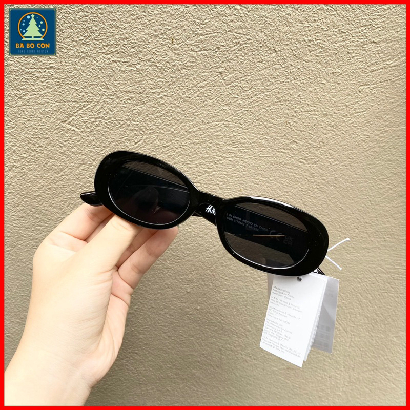 Kính râm nữ HM US Tuyệt đẹp, có bill và mail mua hàng tại web hãng, tặng kèm hộp và khăn