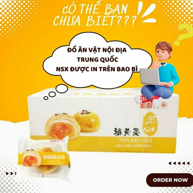 Bánh Trứng Chảy Ngàn Lớp Hot Hit 52g