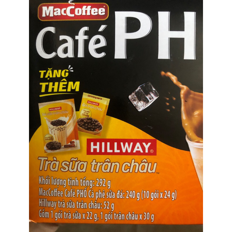 Cà phê Phố hộp có khuyến mãi