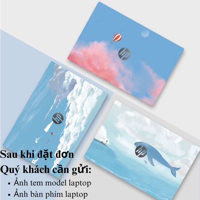 Miếng Dán Skin Laptop Mẫu Hot 2022 - Decal Dán có cho Dell, Hp, Asus, Lenovo, Acer, MSI, Surface,Vaio, Macbook LUXSKEEN