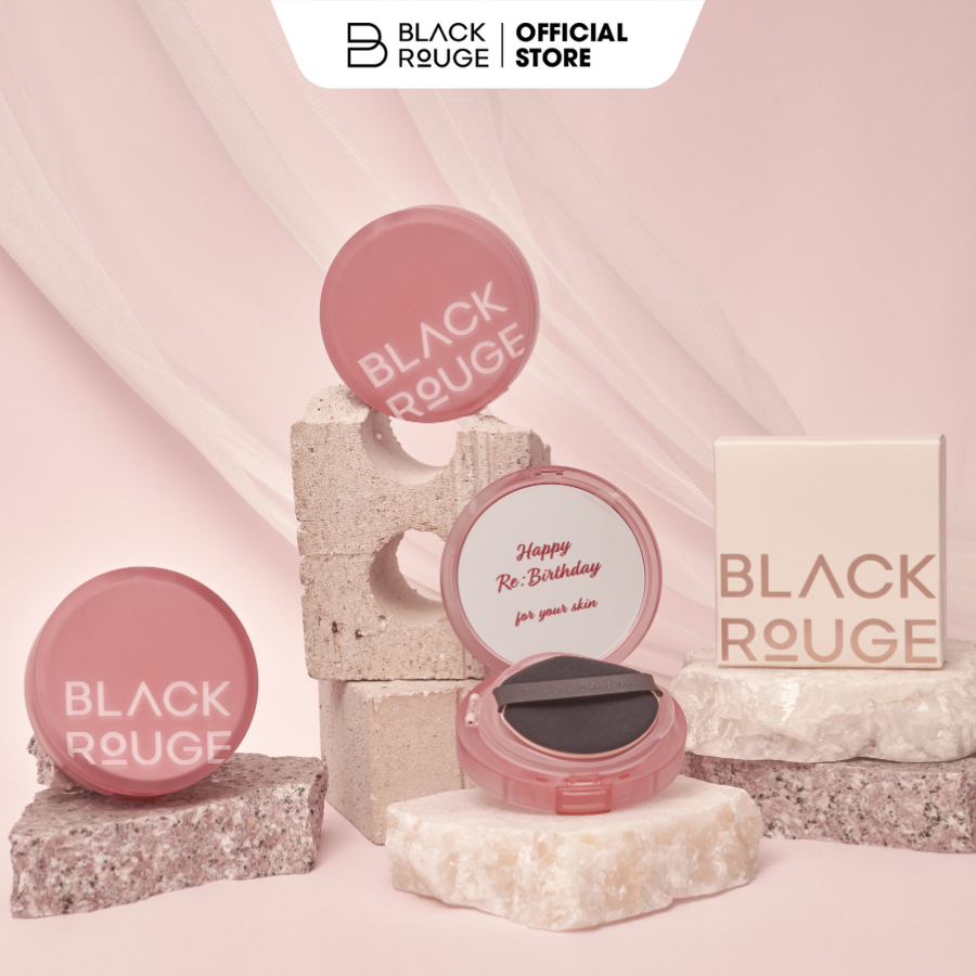 Phấn nước Black Rouge Thin Layer Velour Cushion 101.4g