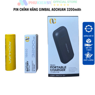 Pin 18650 thay thế cho gimbal Smart Xpro 3200mAh - Hàng chính hãng Aochuan