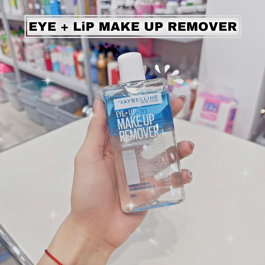 MẪU MỚI Nước Tẩy Trang Mắt Môi Maybelline Make Up Remover Eye & Lip