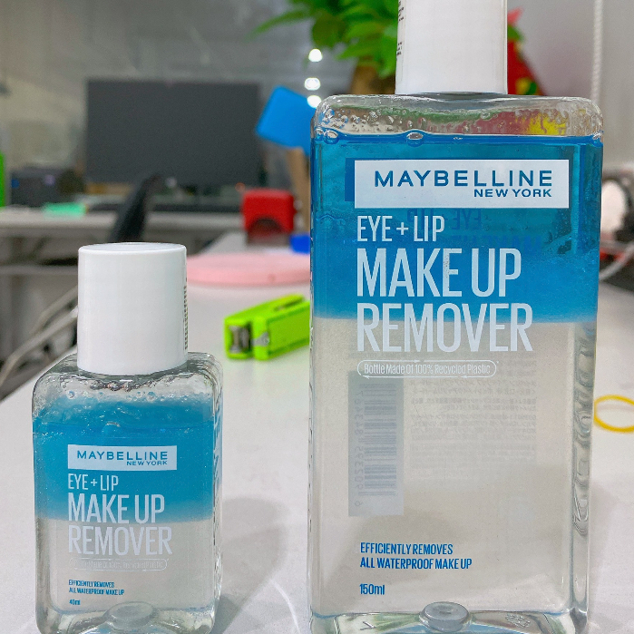 MẪU MỚI Nước Tẩy Trang Mắt Môi Maybelline Make Up Remover Eye & Lip