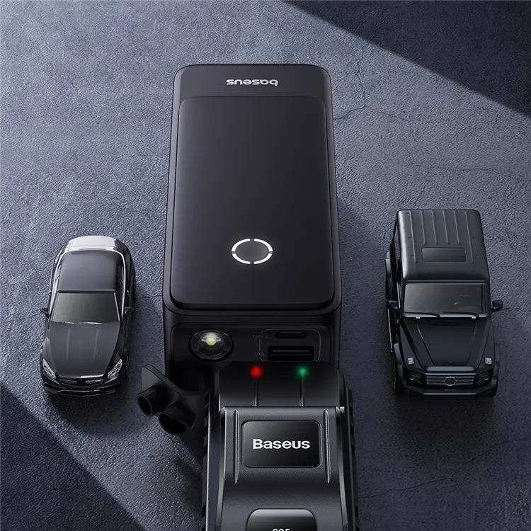 Kích bình xe ô tô Baseus Super Energy Alpha Series Jump Starter 600A siêu nhỏ gọn nhẹ