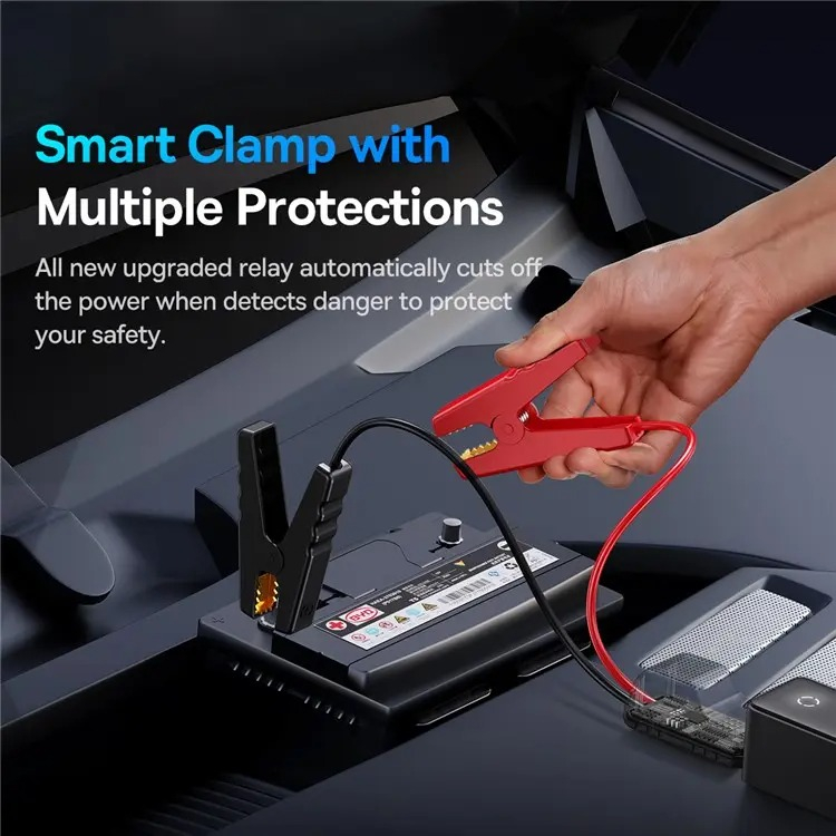 Kích bình xe ô tô Baseus Super Energy Alpha Series Jump Starter 600A siêu nhỏ gọn nhẹ