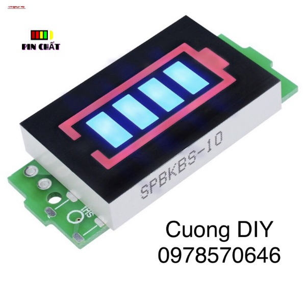 Mạch báo dung lượng pin 3S -12V