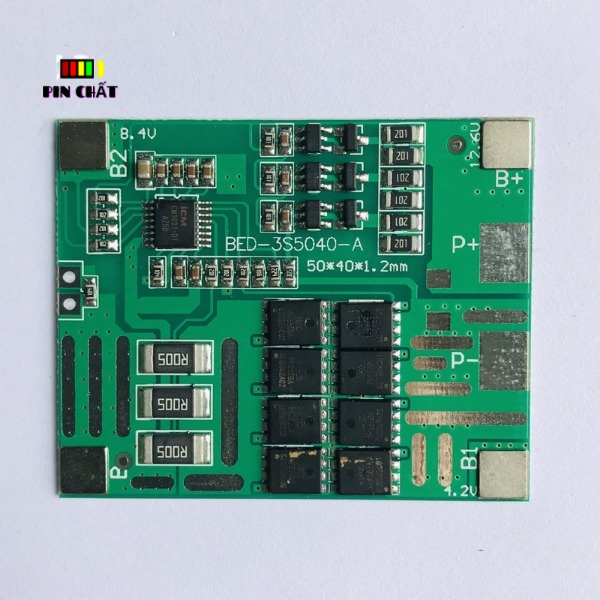 Mạch Cân bằng và bảo vệ pin Li-ion 3S-30A full linh kiện, bản chuẩn Mini
