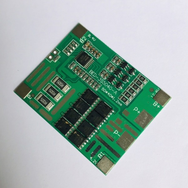 Mạch Cân bằng và bảo vệ pin Li-ion 3S-30A full linh kiện, bản chuẩn Mini