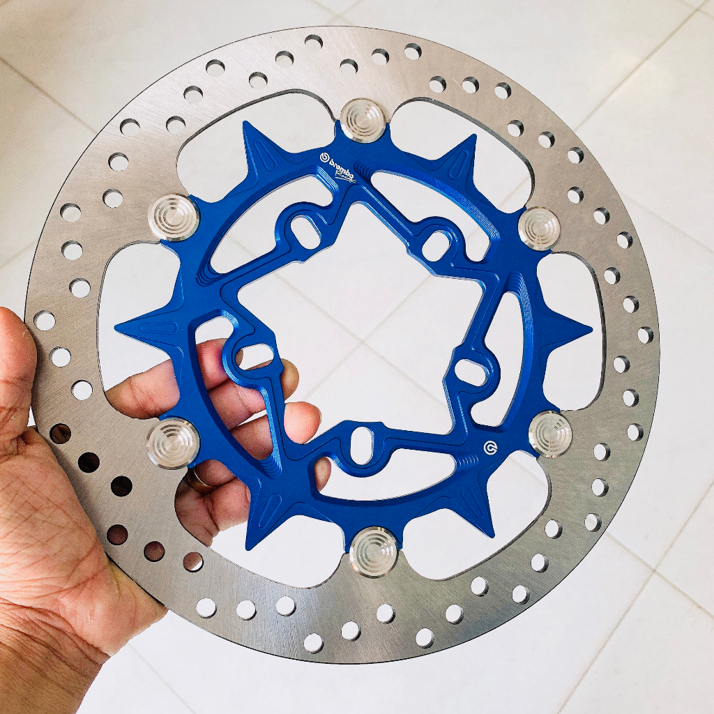 📌 Đĩa Trước Vario Click 150, gắn mâm zin 5 lỗ size 267mm 👉 lòng anod nhiều màu, khoen inox 304 sáng bóng