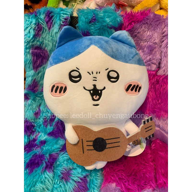 Gấu Bông Chikawa Ôm Đàn Nhật Bản Chính Hãng