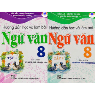 Sách - hướng dẫn học và bài ngữ văn 8