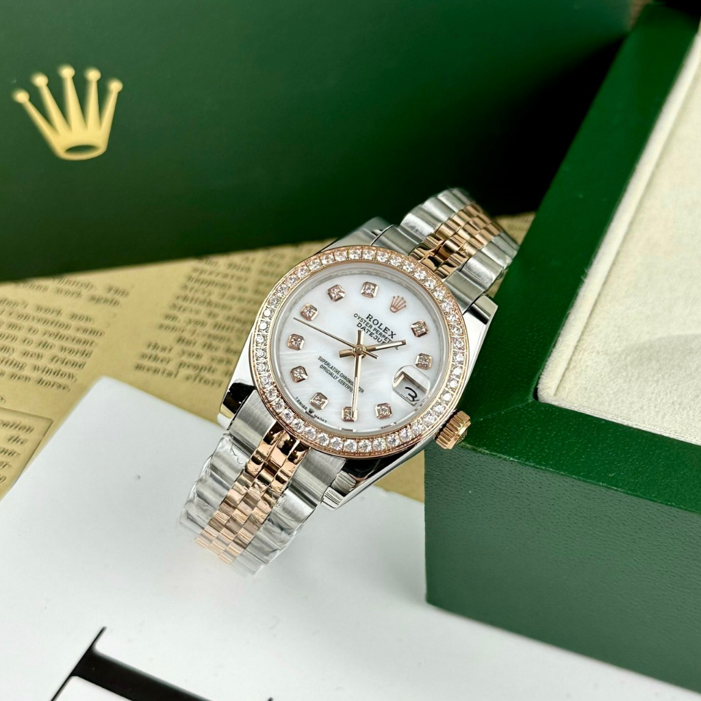 Đồng hồ Nữ R0lex máy cơ automatic size 32mm
