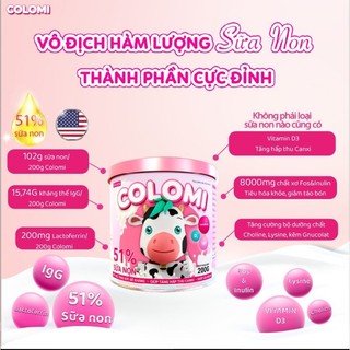 Sữa non COLOMI cho bé 200g (Date 4/2027)