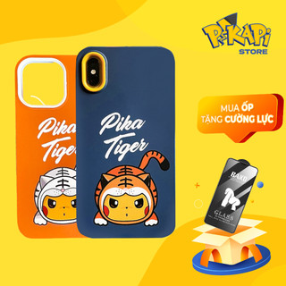 [Quà tri ân] Ốp lưng iPhone Pikapi Tiger TẶNG cường lực BAIKO: ốp iPhone 2 lớp chống sốc tuyệt đối, thiết kế độc quyền