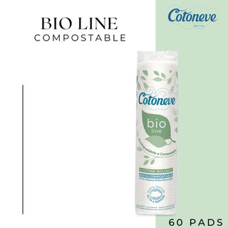 Bông tẩy trang Cotoneve hữu cơ BIO-LINE 60 miếng
