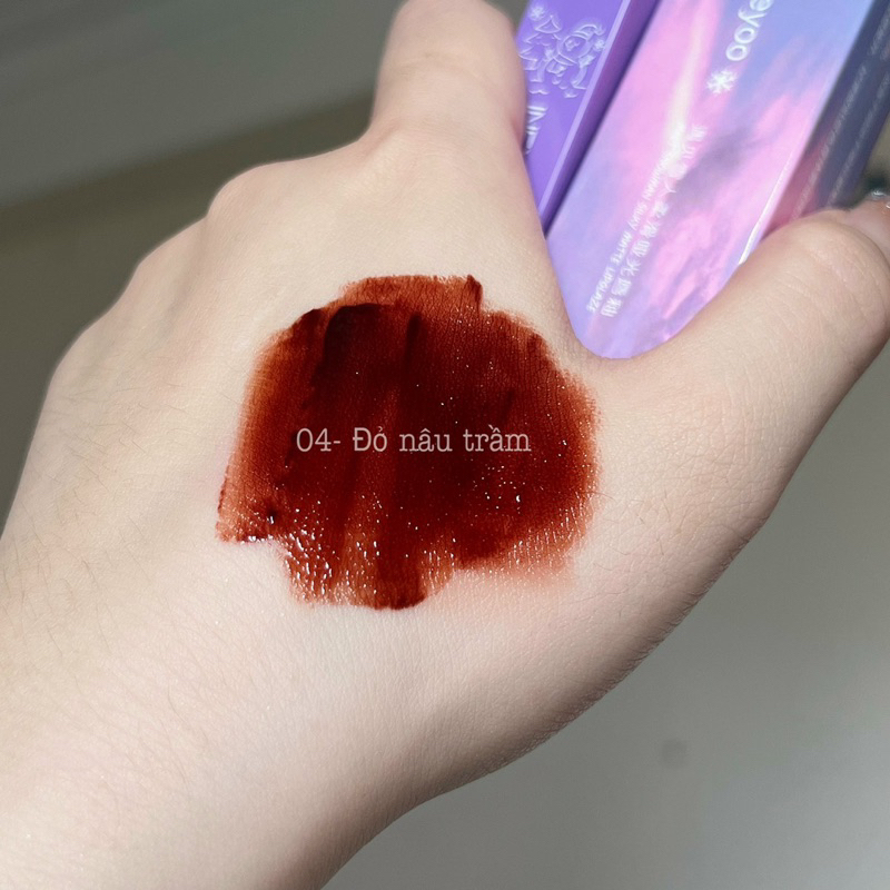 Son Người Tuyết màu Tím Mộng mơ giống merzy M17