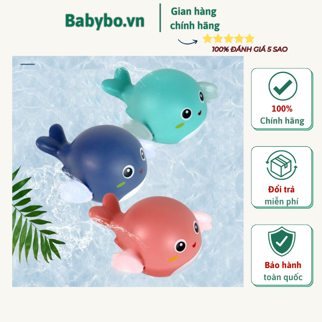 Cá heo bơi lội vặn cót ngộ nghĩnh đáng yêu cho bé vui chơi khi đi tắm