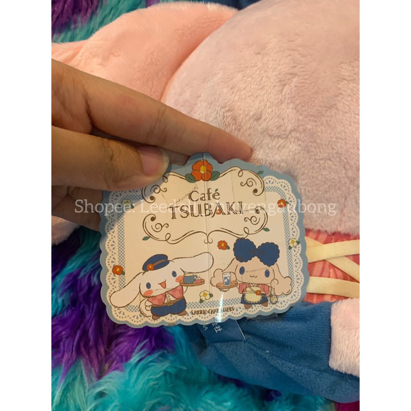 Gấu Bông Cinnamoroll & Poron Cafe Tsubaki Sanrio Characters