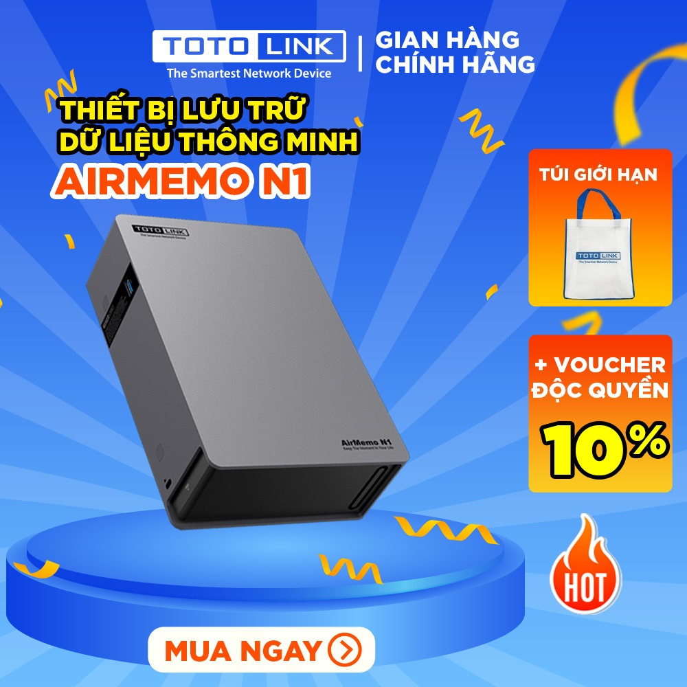 Thiết bị lưu trữ dữ liệu thông minh AirMemo N1 - HÀNG CHÍNH HÃNG