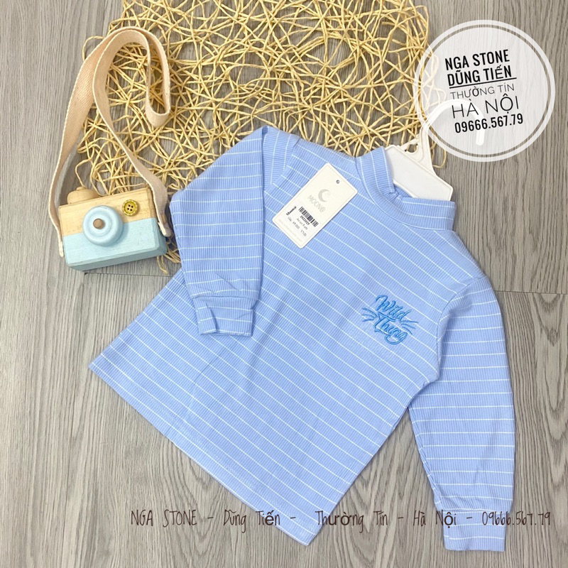 Áo giữ nhiệt cho bé trai bé gái cổ 3cm hãng moon