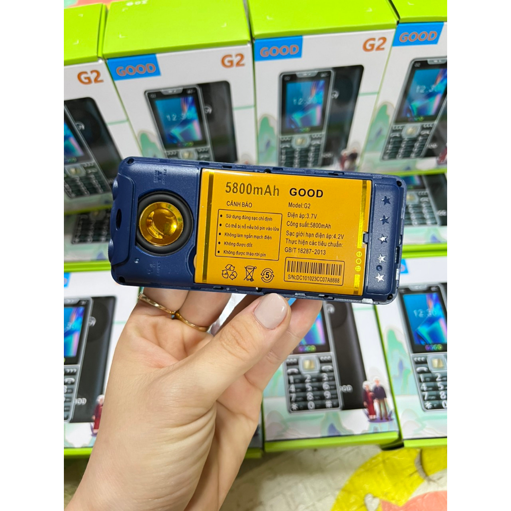 Điện Thoại Bàn Phím Người Già 4G Good G2 Loa To Chữ Lớn