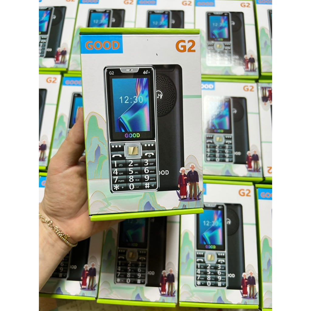 Điện Thoại Bàn Phím Người Già 4G Good G2 Loa To Chữ Lớn