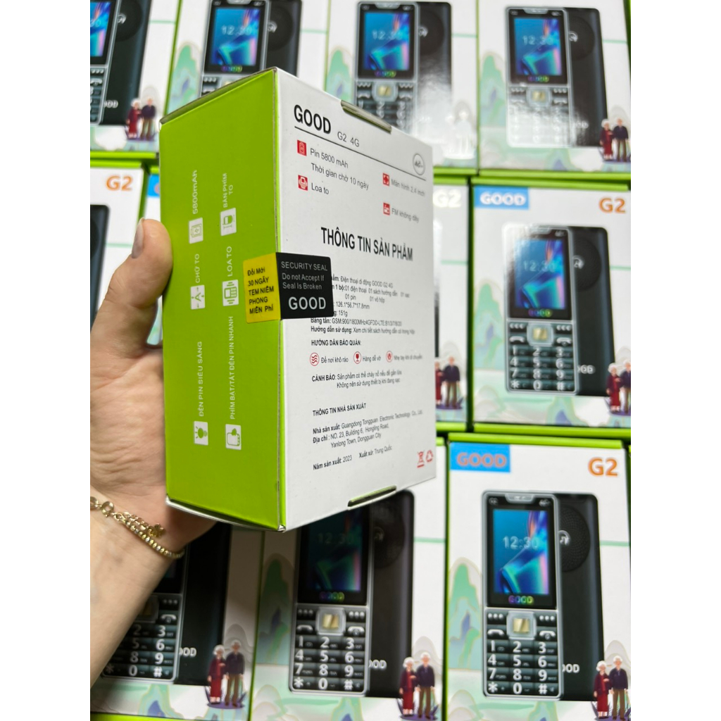 Điện Thoại Bàn Phím Người Già 4G Good G2 Loa To Chữ Lớn