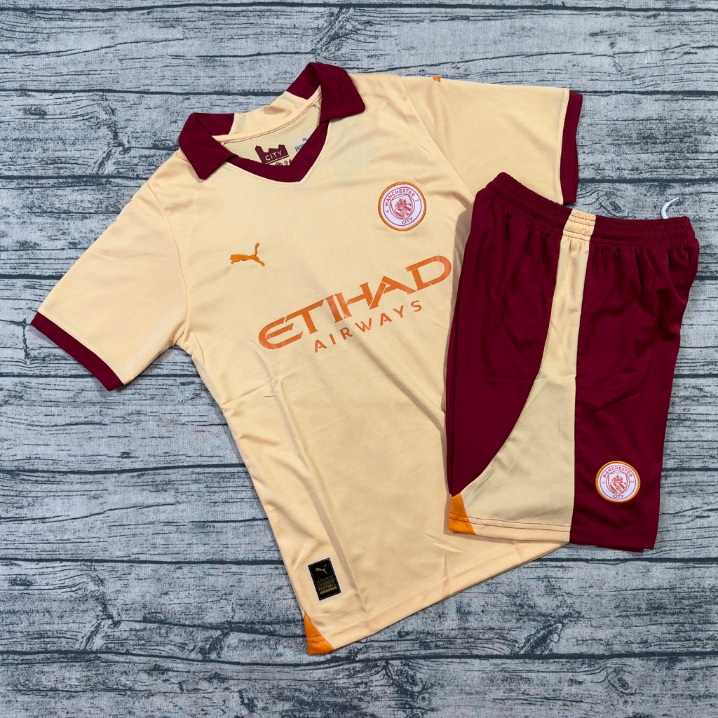 ÁO QUẦN BÓNG ĐÁ CLB MANCHESTER CITY-VAI GAI THÁI CAO CẤP