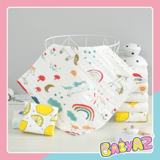  Khăn mặt xô 6 lớp cho bé khăn lau mặt  thấm sữa mềm mại an toàn giá rẻ 