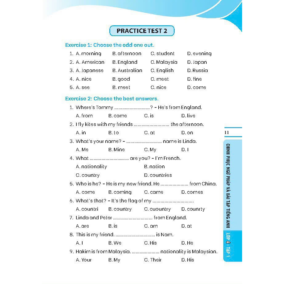 Sách - GLOBAL SUCCESS - Chinh phục ngữ pháp và bài tập tiếng anh lớp 4 tập 1