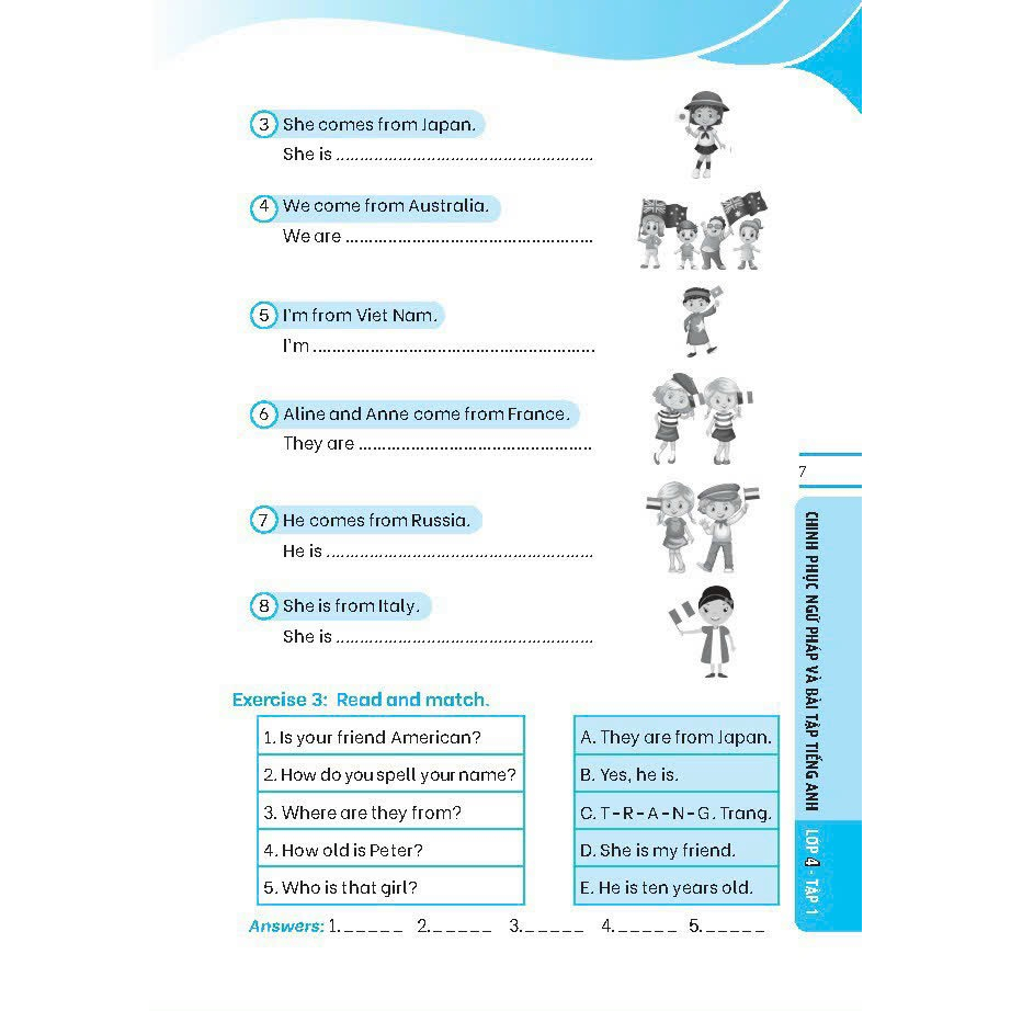 Sách - GLOBAL SUCCESS - Chinh phục ngữ pháp và bài tập tiếng anh lớp 4 tập 1