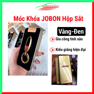 Móc khóa Jobon hộp sắt cao cấp, chất lượng chính hãng cho ô tô, xe hơi