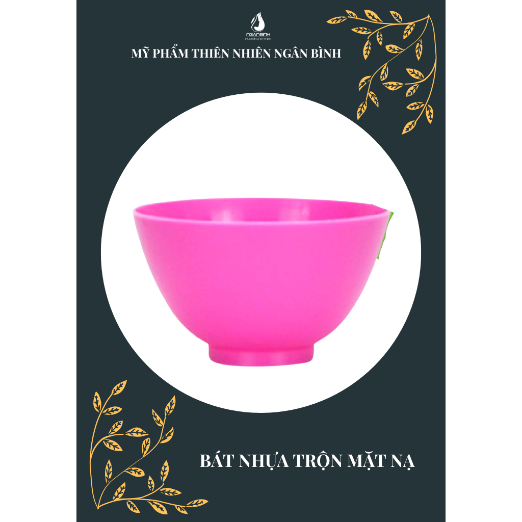 Bát nhựa trộn mặt nạ, bát trộn mask chăm sóc da mặt chuyên dùng trong spa,bát nhựa dẻo , trộn mặt nạ đắp mặt