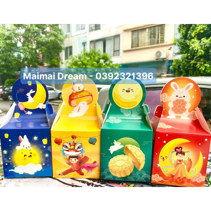 Hộp đựng quà halloween