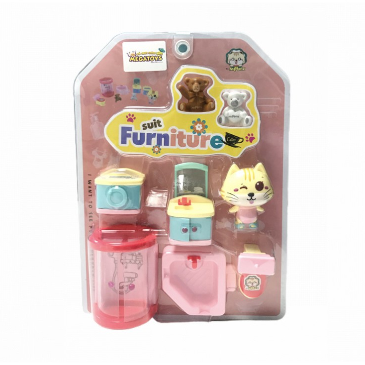 ĐỒ CHƠI CHO BÉ GÁI - MÔ HÌNH CÁC PHÒNG TRONG NHÀ