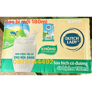 Sữa bịch cô gái hà lan có đường 180ml