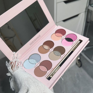 Bảng phấn mắt 18 màu herorange the feeling of heart 20 màu pcxc mealea xinh xắn sunset eyeshadow palette meal01 hero85