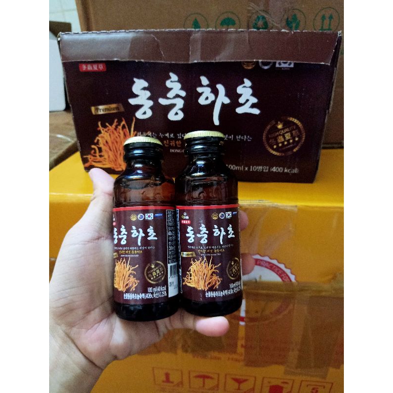 Đông Trùng Hạ Thảo Hàn Quốc ELNUTRI bộ 10 chai 100 ml