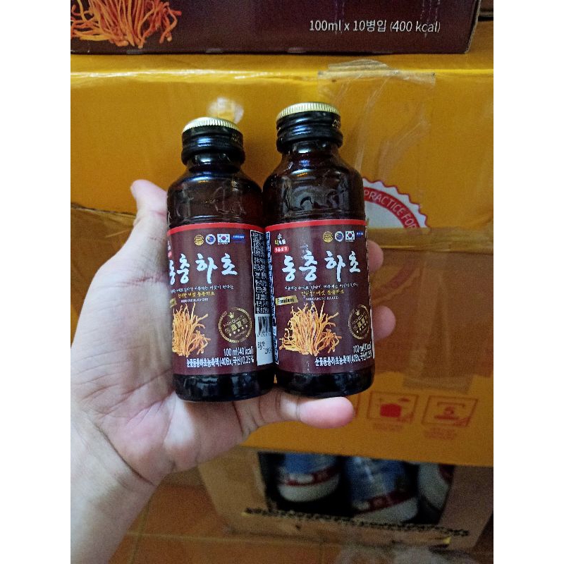 Đông Trùng Hạ Thảo Hàn Quốc ELNUTRI bộ 10 chai 100 ml