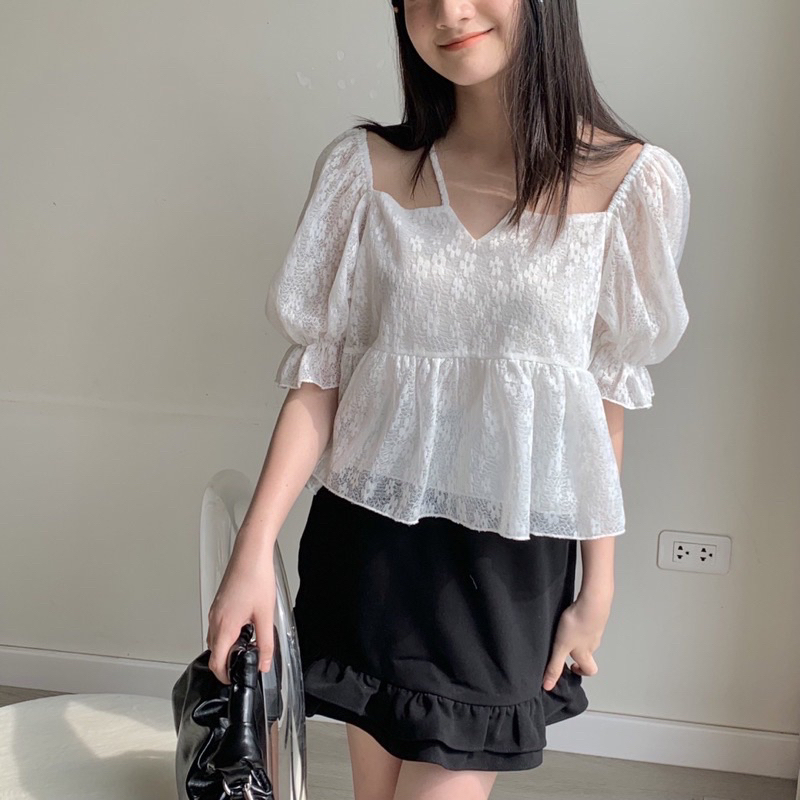 Pass áo kiểu nữ babydoll của lollie.studio