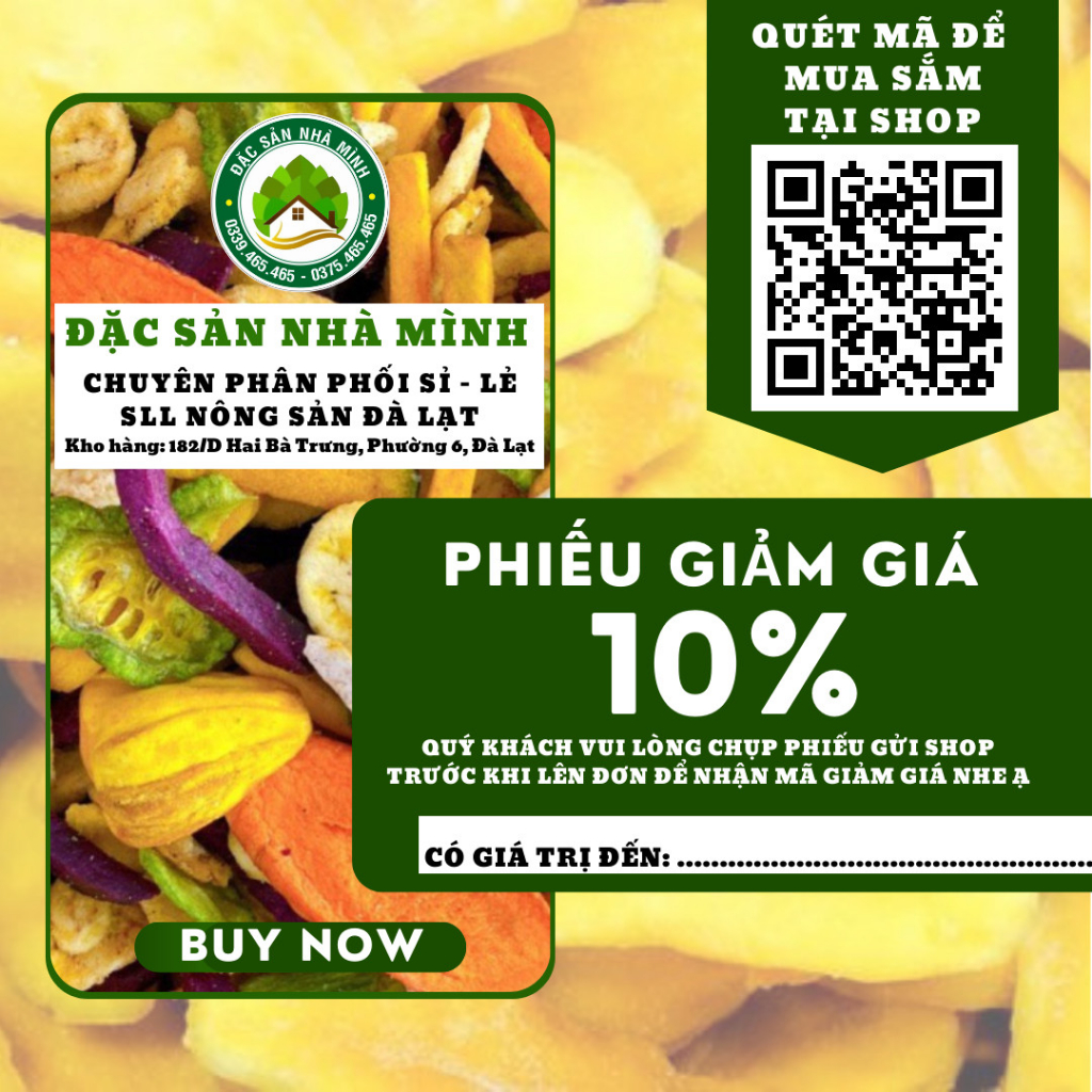 Voucher tri ân khách hàng - GIẢM 10% cho đơn từ 499K