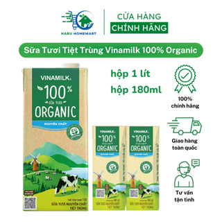 Sữa Tươi Tiệt Trùng Vinamilk 100% Organic